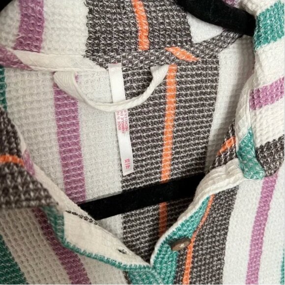 Free People Multicolor Striped Button Down Shirt - Picture 8 of 8